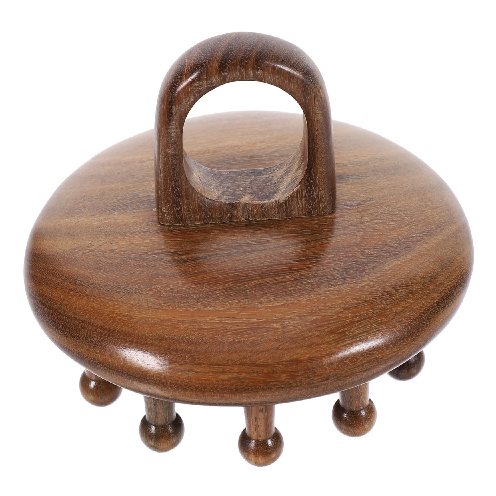 3 Piezas Peina de Madera para Masaje Peina Desenredante de Dientes Anchos Diseño Compacto y Ligero para Tipo de Cabello y Texturas
