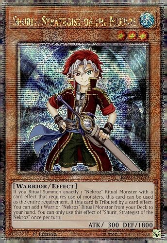 Shurit, Strategist of The Nekroz (Quarter Century Secret Rare) - RA03-EN259 - Qu