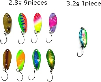 Amazon.co.jp: 【PBルアー】エリアスプーン 管理釣り場スプーン 2.8g