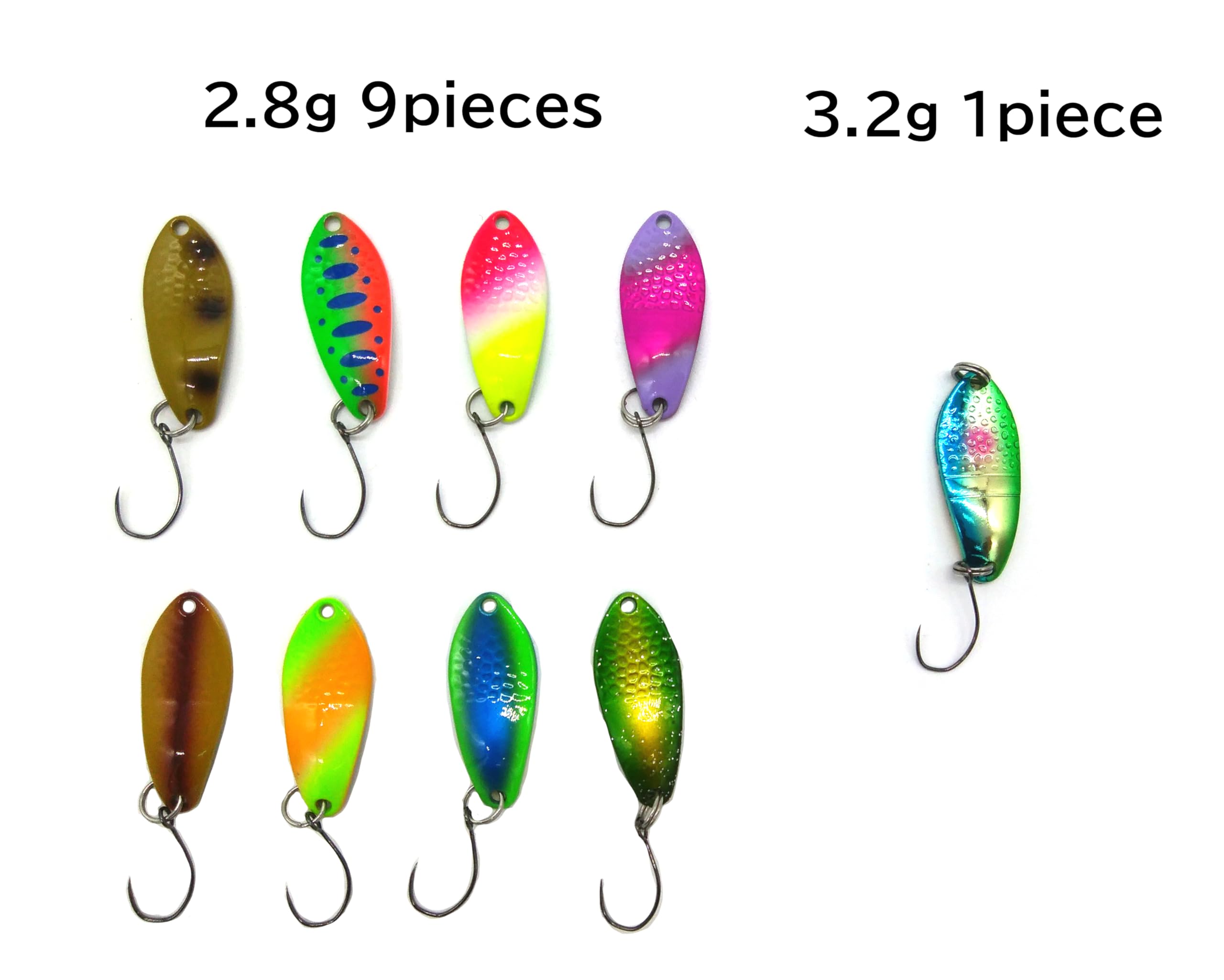 Amazon.co.jp: 【PBルアー】エリアスプーン 管理釣り場スプーン 2.8g