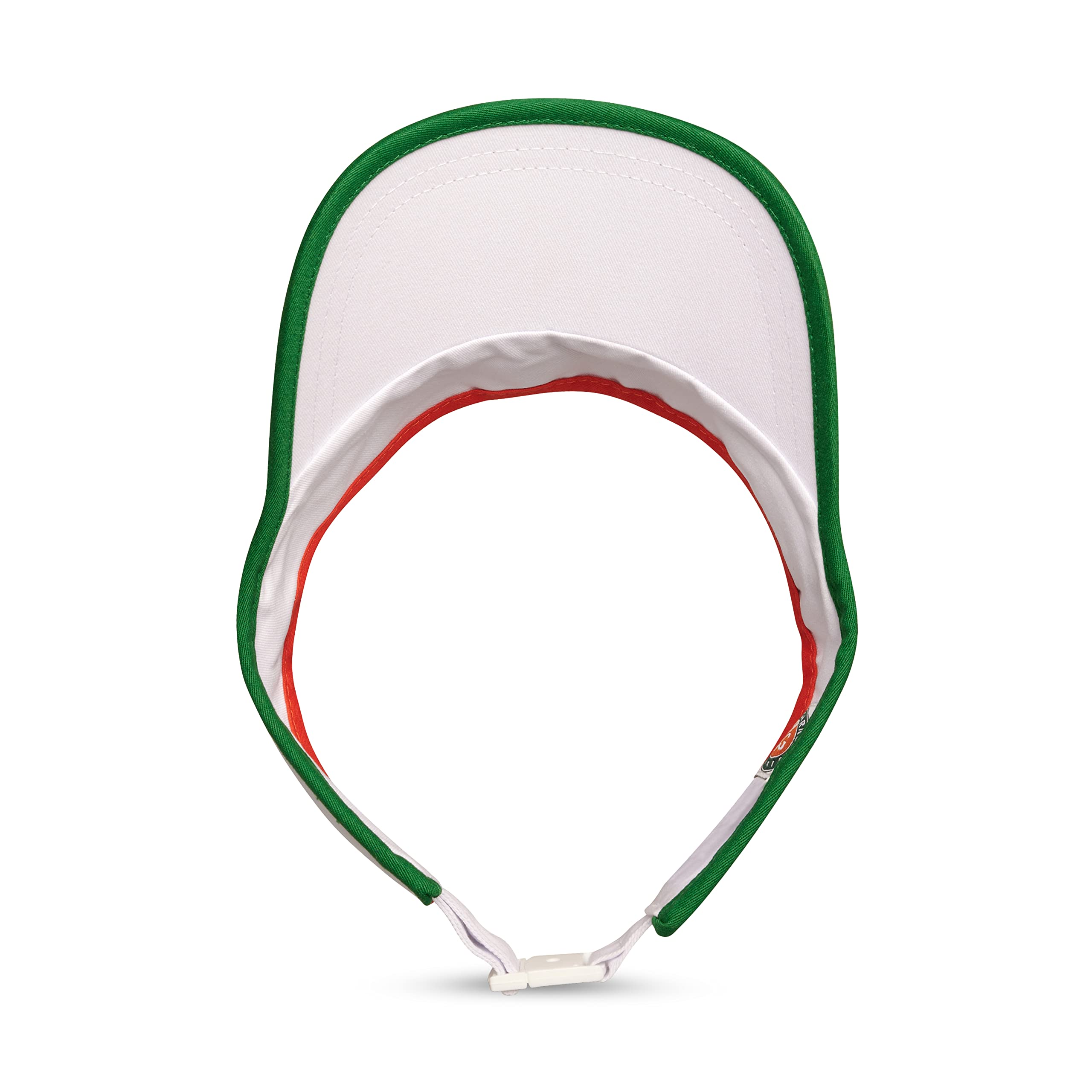 Roland-Garros - Visière Héritage - 100% Coton - Unisexe - Blanc - Taille Unique