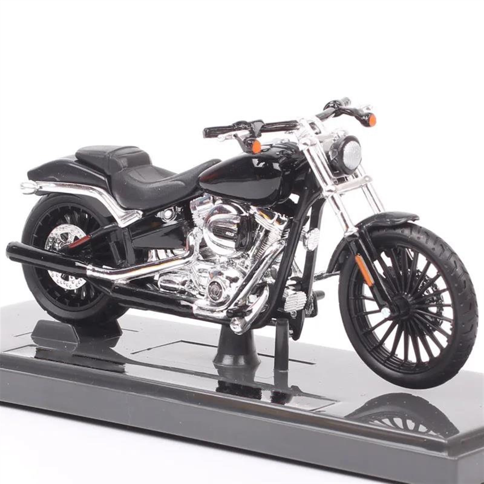 SEYXF Motorbike Toy 1:18 for Harley Breakout Softail 2016 Motorcycle Diecast Vehicle Toy Miniatures Low Ride Sports