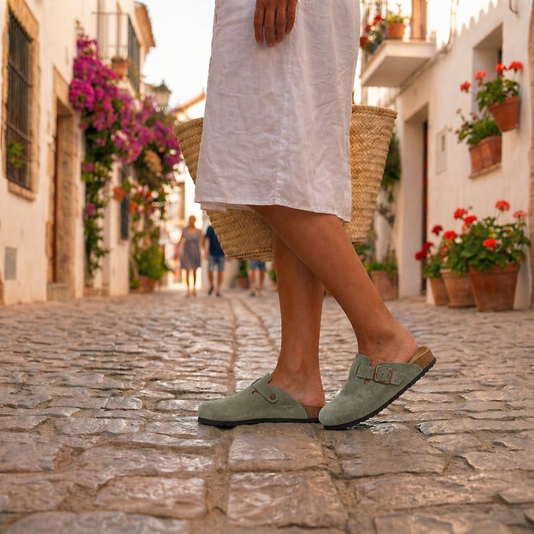 Zuecos Mujer Vestir - Zuecos Piel Mujer - Hechas en España