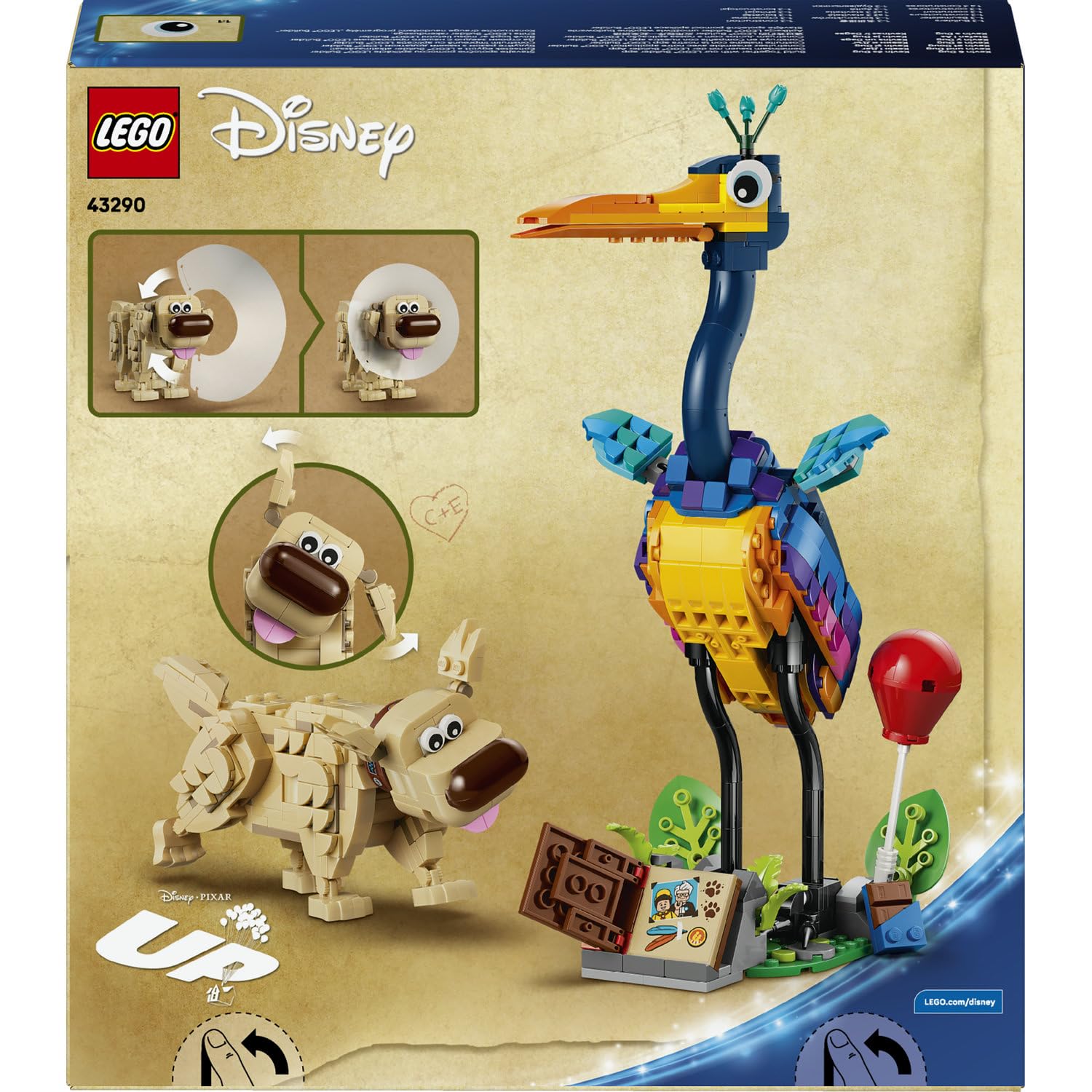 LEGO Disney ve Pixar Kevin ve Dug 43290