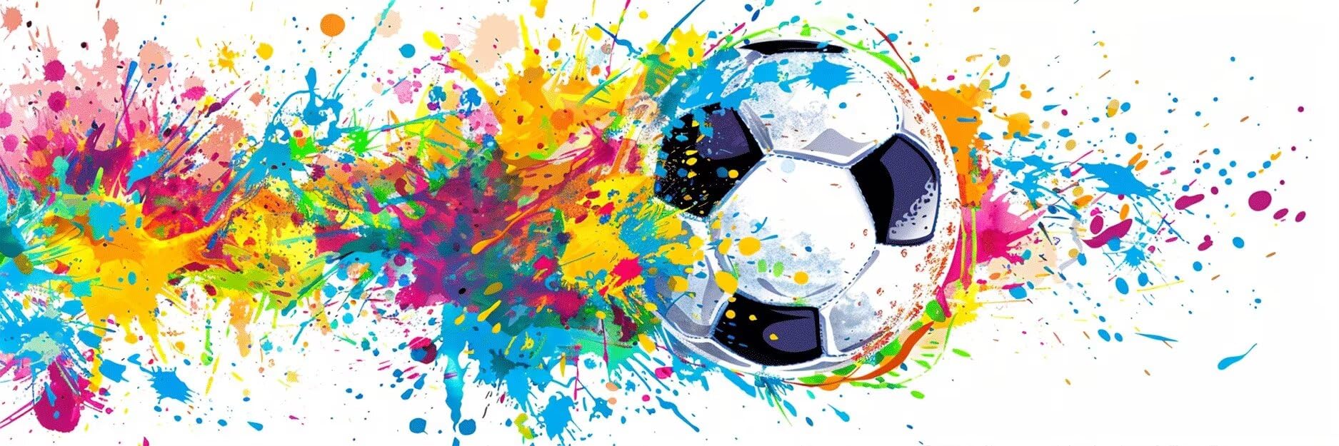 Broderie diamant football haut de gamme en strass cristal pour fresque murale 90x250cm