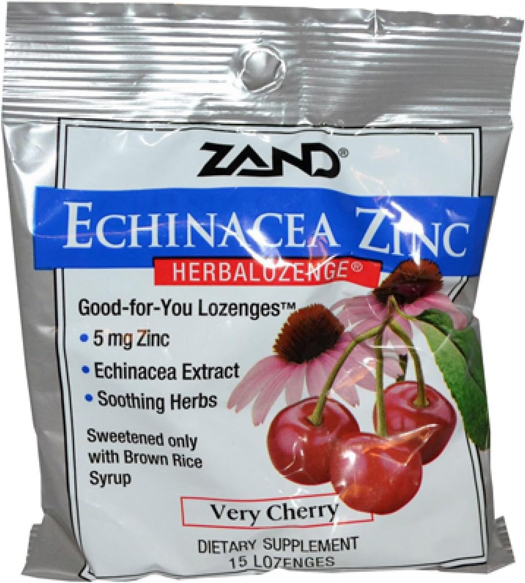ZAND DSP,HERBALOZENGE,ECH ZINC, 15 LOZ