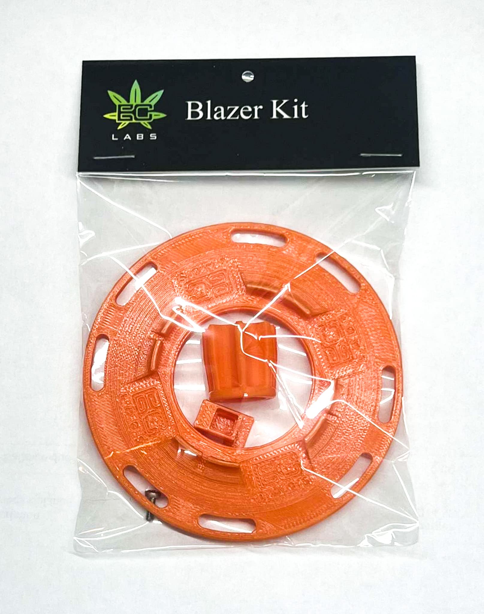 BC Labs Base/knob/button Accessory Kit for Blazer GT8000 big shot torch, Orange