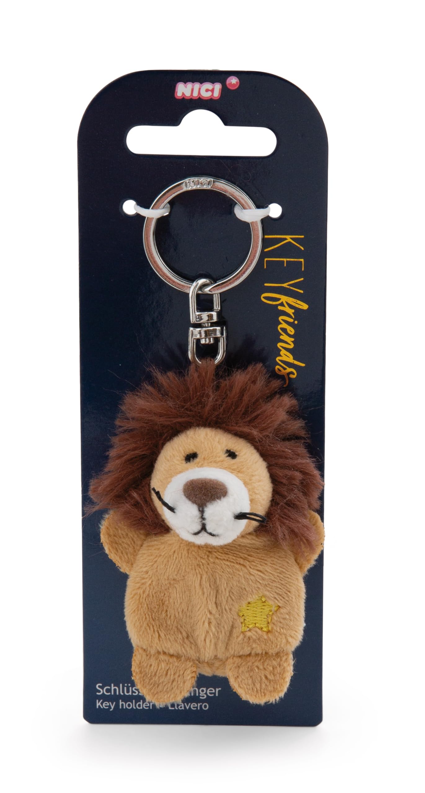 Panda sleutelhanger met hart 5 cm - wit - een trouwe metgezel voor rugzak of tas, sleutelhanger voor groot en klein | 62079