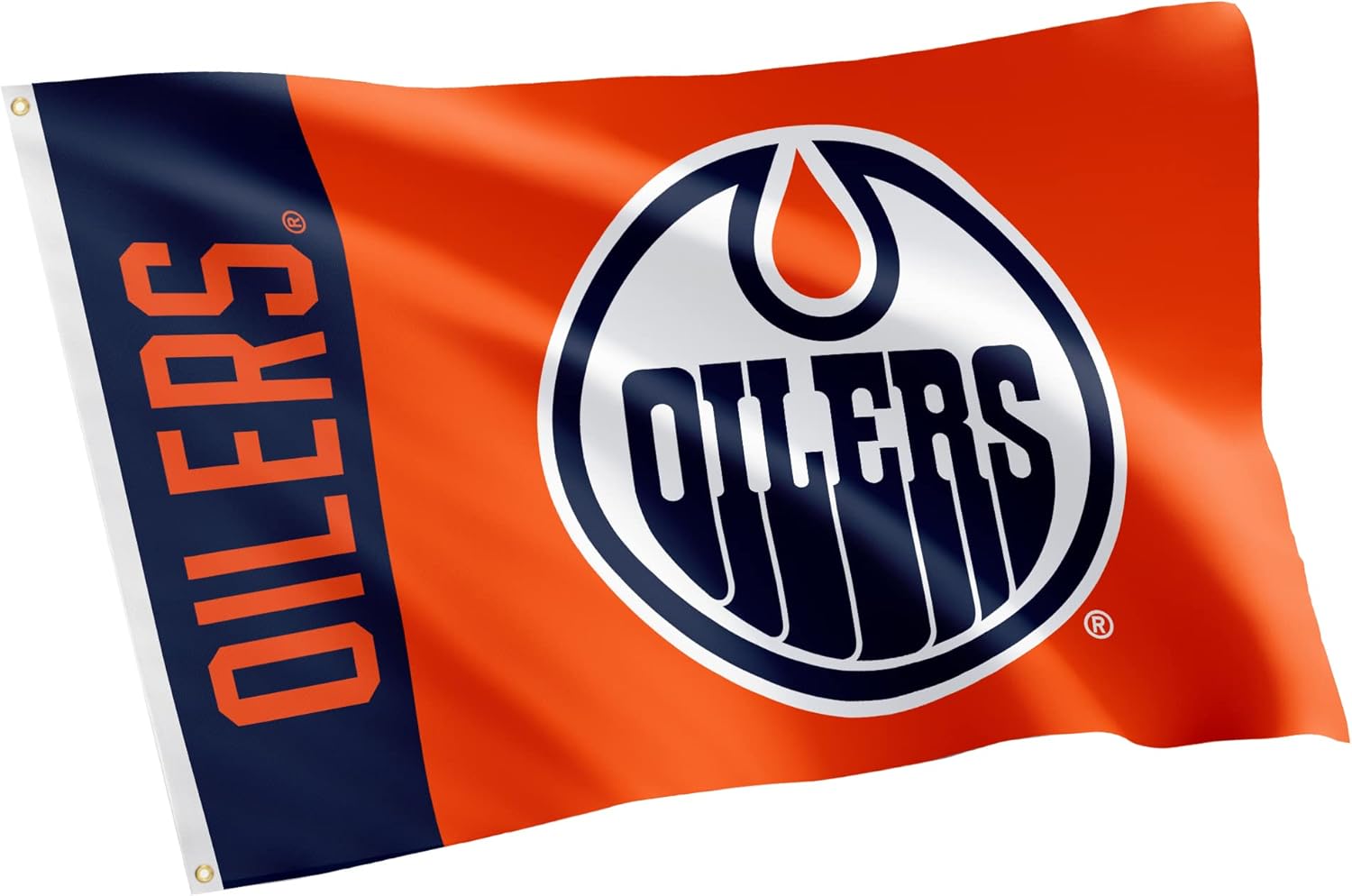 Desert Cactus Edmonton Oilers Flag NHL 100% Polyester Indoor Outdoor 3x5 feet National Hockey League Team Flags (Name Flag)