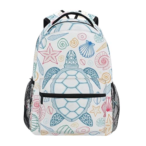 senya Sea Turtle Starfish Shells Backpack