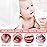 102PCS Baby Tongue Cleaner, Newborn Baby Oral Cleaner, Disposable Infant Gum Cleaner, Gauze Dental Care for 0-36 Months + 1 Finger Toothbrush with Case