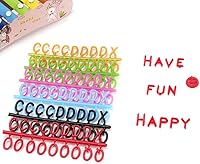 Vista 6 de 2018 Letras para tableros de letras de fieltro intercambiables 3/4 "- Letras de tablero de letras universal de fieltro (1120 piezas)