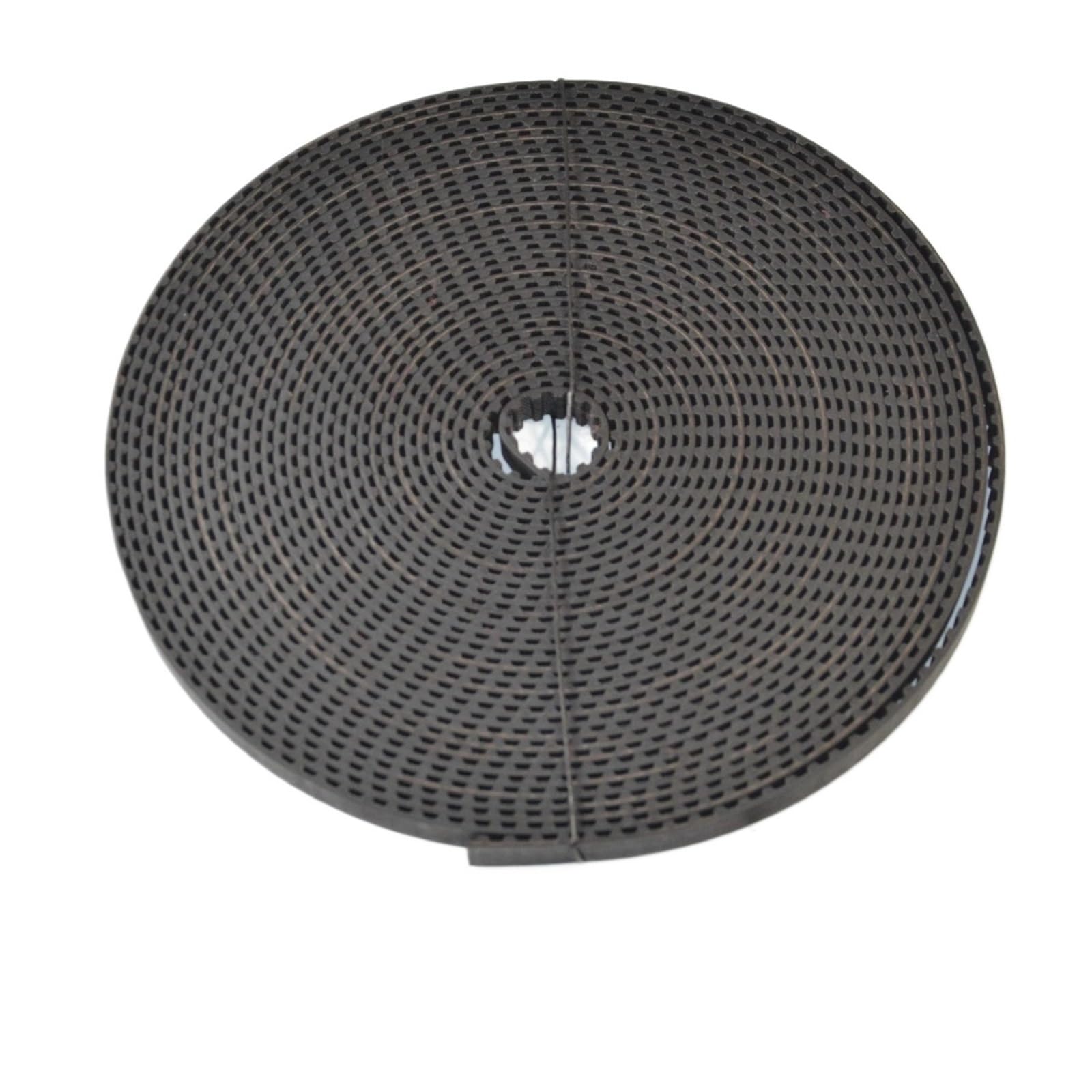 Cinghia Trasmissione Cinghia Distribuzione HTD5M In Gomma Neoprene Con Rinforzo Fibra Vetro Estremità Aperta Lunghezza 10 Metri Larghezza 12Mm Cinghie Trasmissione Moto