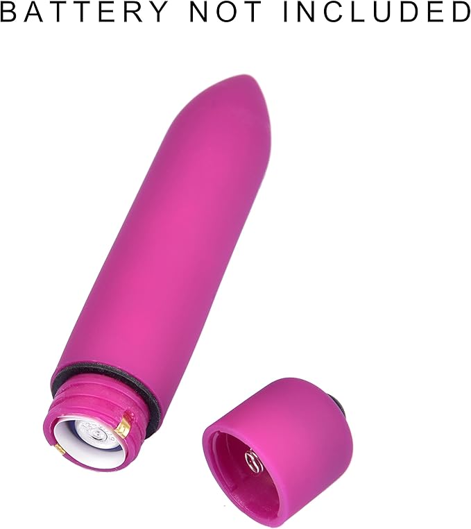 Mini masajeador vibrador de 10 velocidades – potente mini ...
