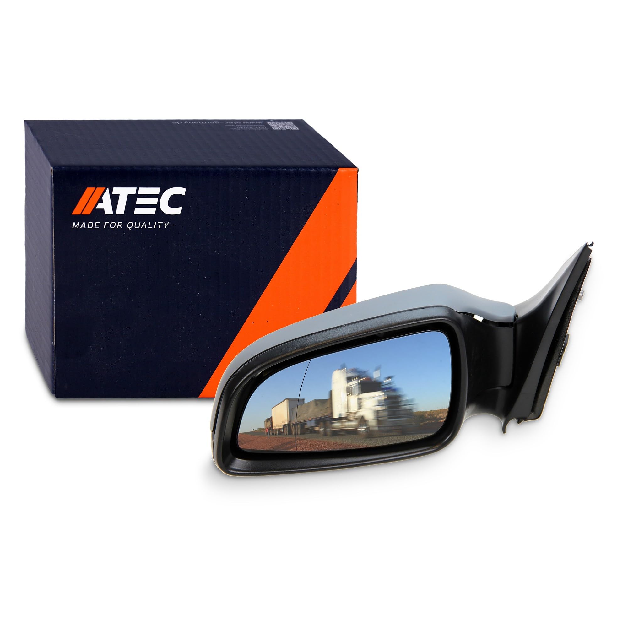 ATEC Germany 1x Specchio retrovisore esterno elettrico sinistro riscaldato asferico Compatibile con OPEL ASTRA H
