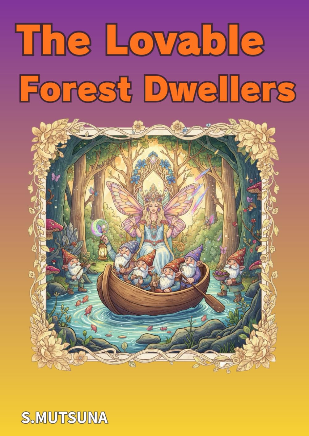 The Lovable Forest Dwellers: A Gnome and Dwarf Coloring Journey through Magic and Daily Life (24 Scenes)