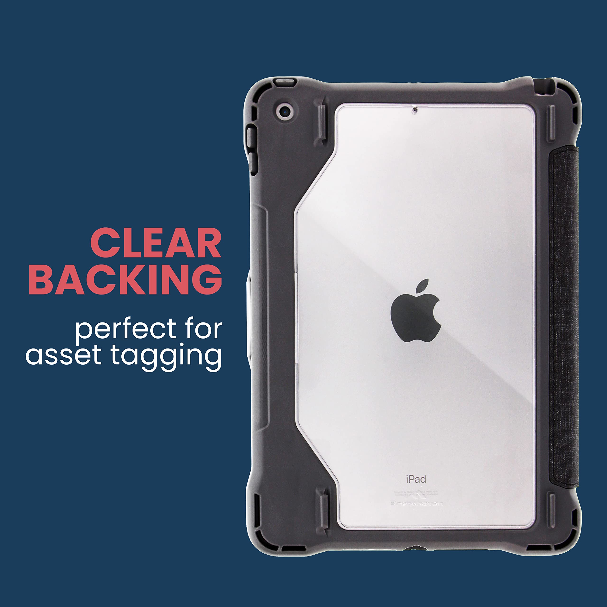 Amazon.com: Brenthaven Edge Folio Rugged iPad Case w/Stand Fits
