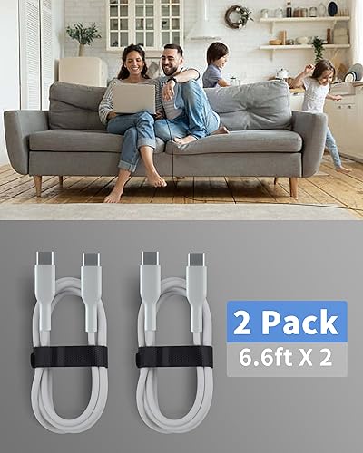 Miniatura 7 de Cable USB tipo C, paquete de 5 (336610 pies), cable USB C de carga rápida de 3A, cable de carga USB A a tipo C para Samsung Galaxy S21 S20 S10 Plus