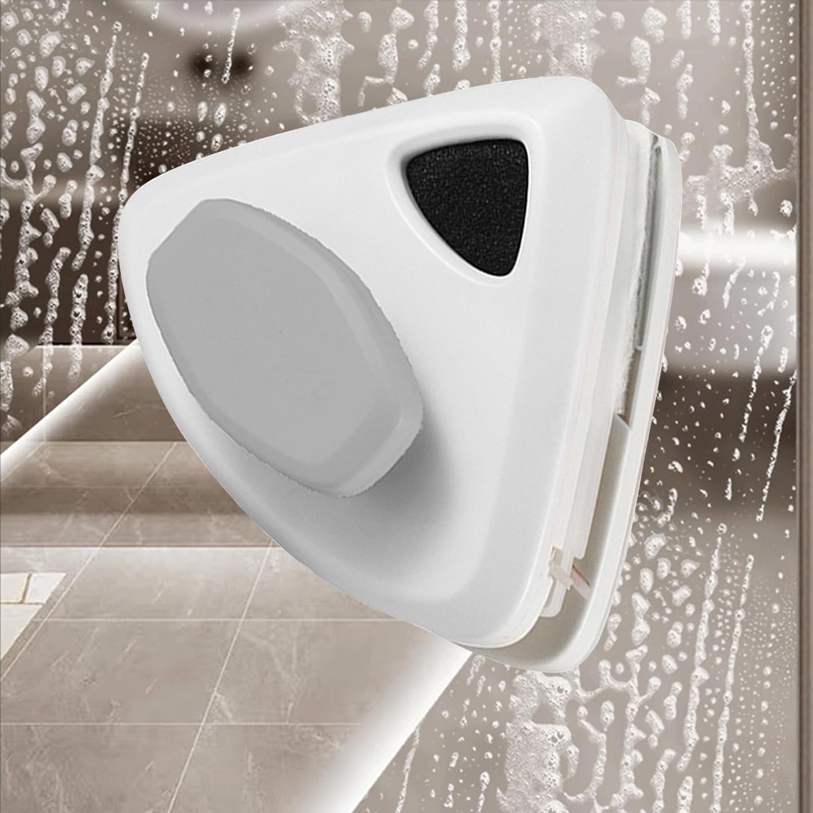 Limpiador Magnetico Para Cristales Doble Acristalamiento 15-24mm, Limpia Ventanas De Doble Cara, Ligero Y Portátil, Ventanas Gran Altura,Balcón,Oficina Limpiacristales Profesional