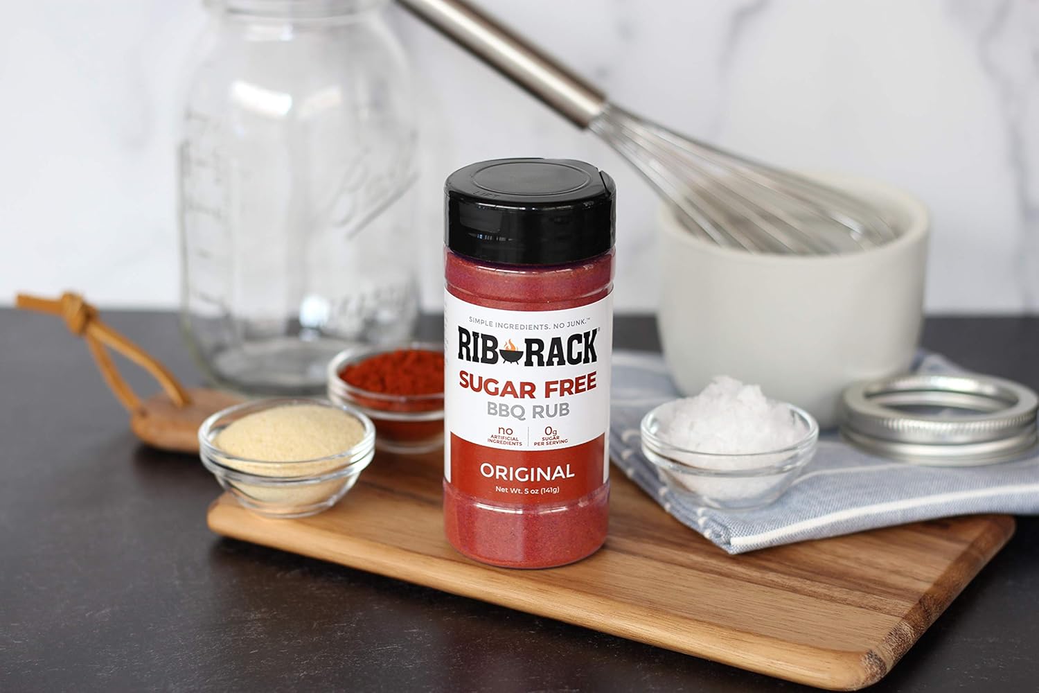 Rib Rack Original Sugar Free BBQ Rub, 5 oz - Image 3