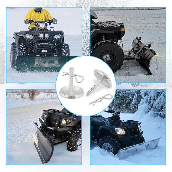 2 Pack Snow Plow Skid Shoes for Polaris 2208864 2014-2020 Ace Sportsman Ranger 2014-2020 RZR 570 900 1000 2205071