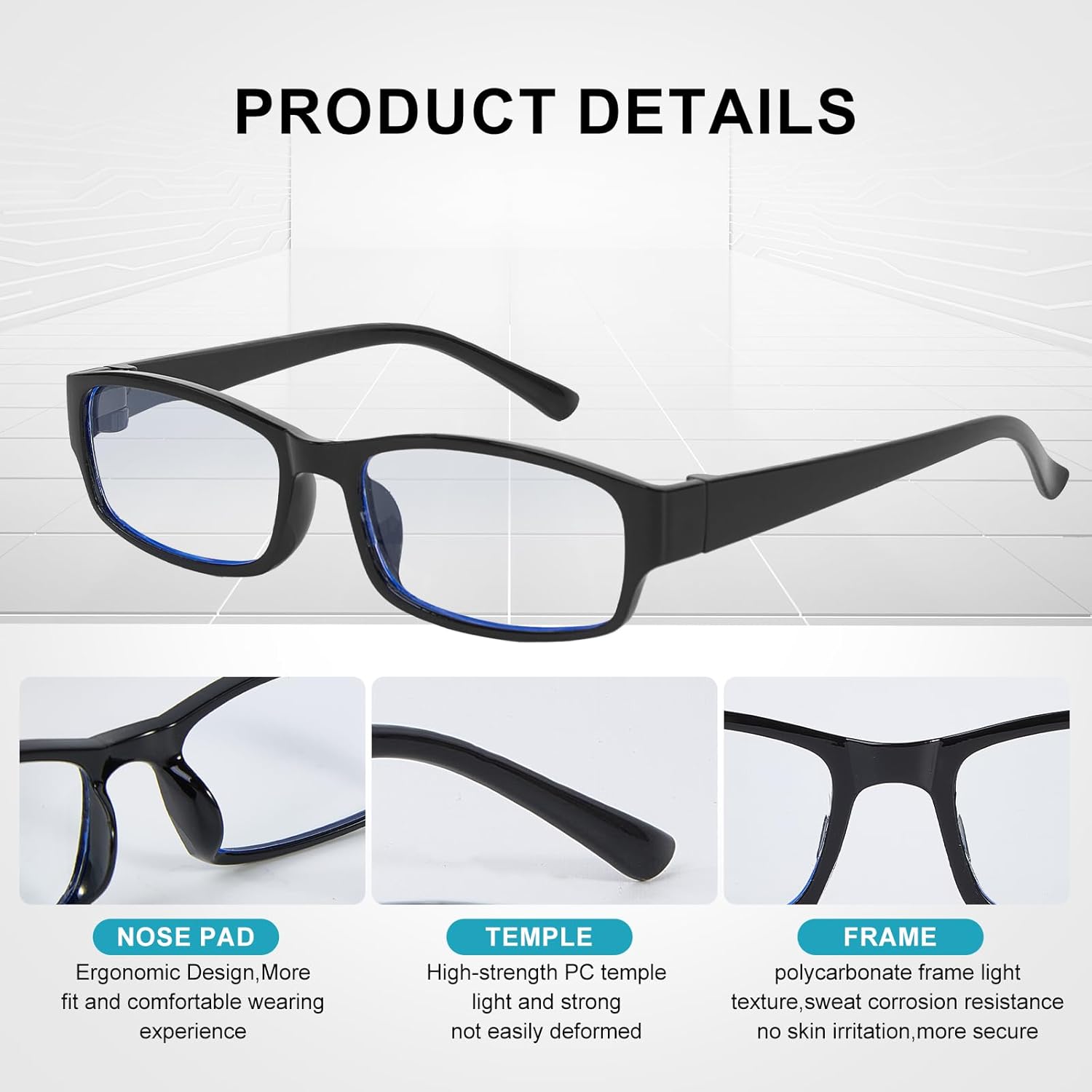 One Power Readers Auto Focus Reading Glasses for Men & Women - Clear Focus, Auto Adjusting Optics for Small Print. - Image 5