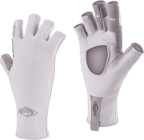 Miniatura 24 de Palmyth Guantes de pesca sin dedos con protección UV, UPF50+, guantes de sol para hombres y mujeres para kayak, senderismo, remo, conducción