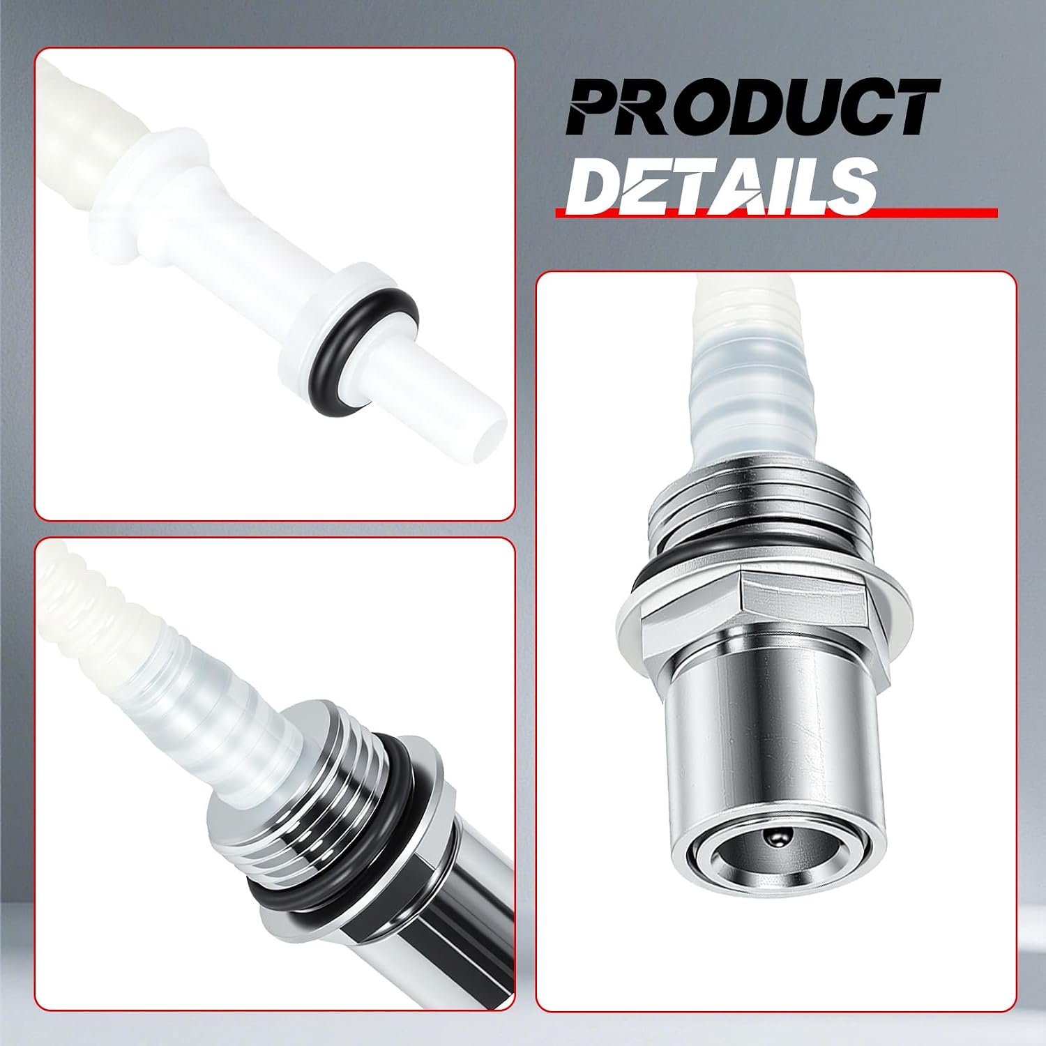 Fuel Line Check Valve Assembly Quick Connect for Harley-Davidson Heritage Softail Classic FLSTC Deluxe FLSTN Fat Boy FLSTF 2008-2017 Replace# 62189-08B 6218908B 62189-08 6218908