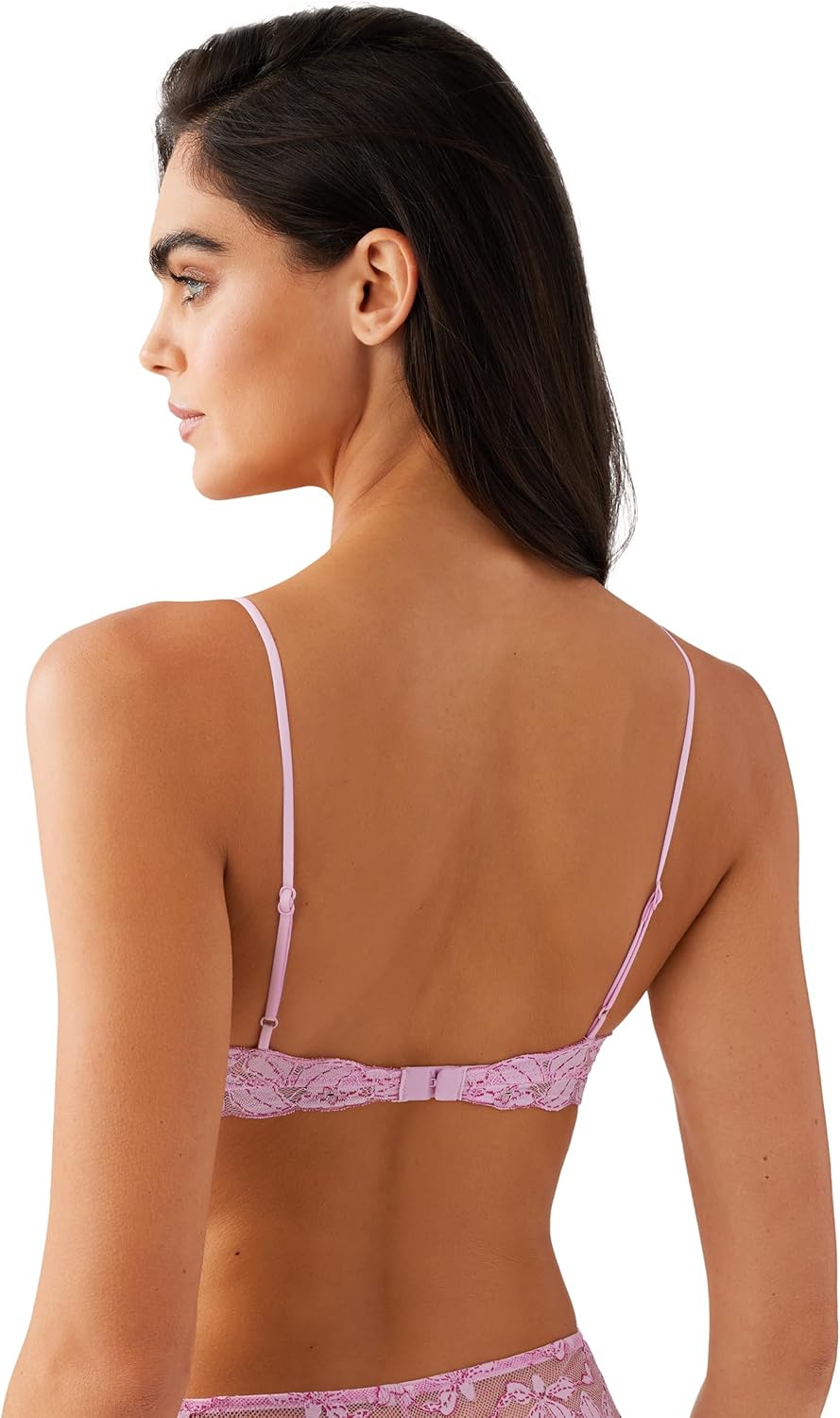 b.tempt'd Womens Feeling Famous Unlined Wire Free Floral Lace Bralette, 910209 - Image 3