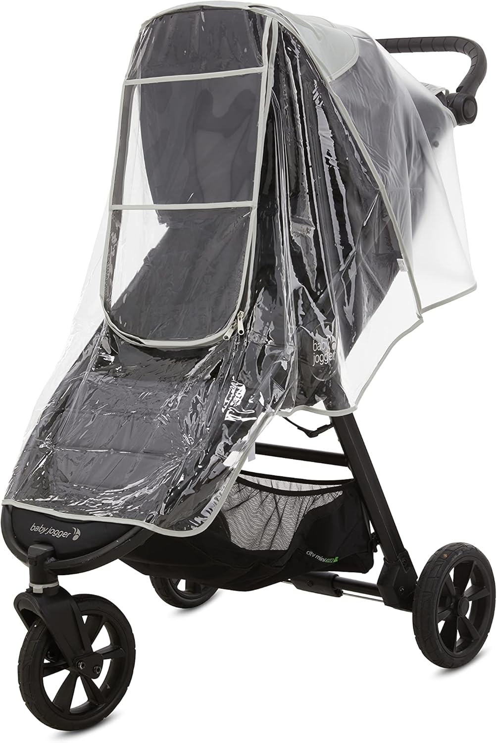 Stroller Rain Cover Universal, Baby Travel Weather Shield, Windproof Waterproof, Protect from Dust Snow (Clear)