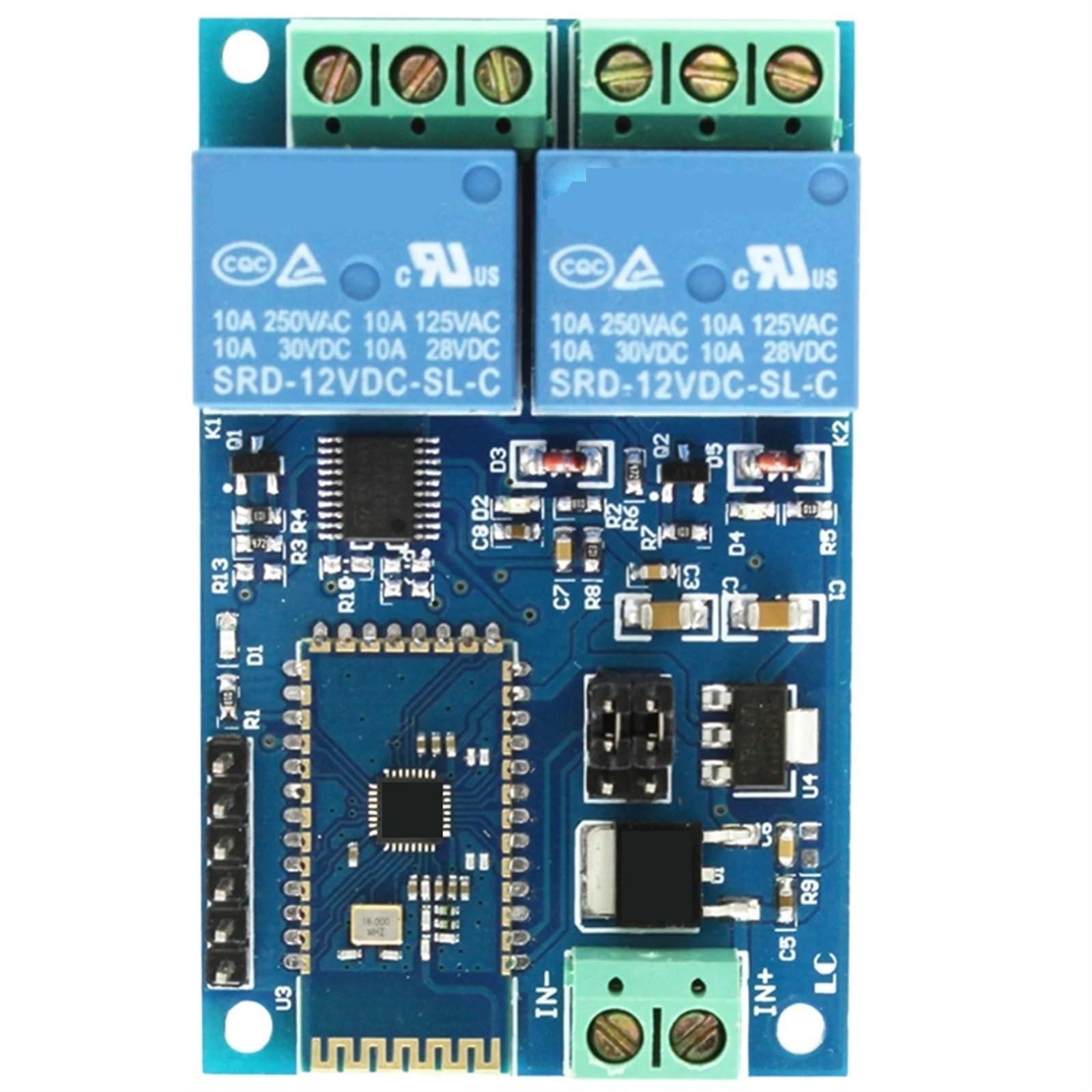 Module relais Bluetooth 12V 2 canaux pour piloter vos appareils sans connexion internet