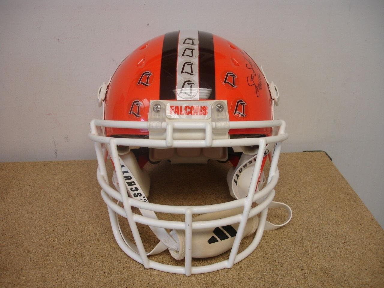 2005 Bowling Green 12 Steve Sanders Football Helmet Game Used NFL