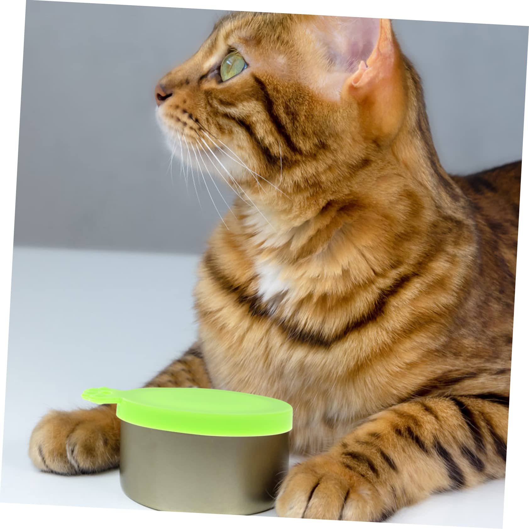 DOITOOL 6pcs Yogurt Jar Lids Pet Plain Yogurt Canning Jar Lids Large Reusable Cat Food Lid Canned Dog Major