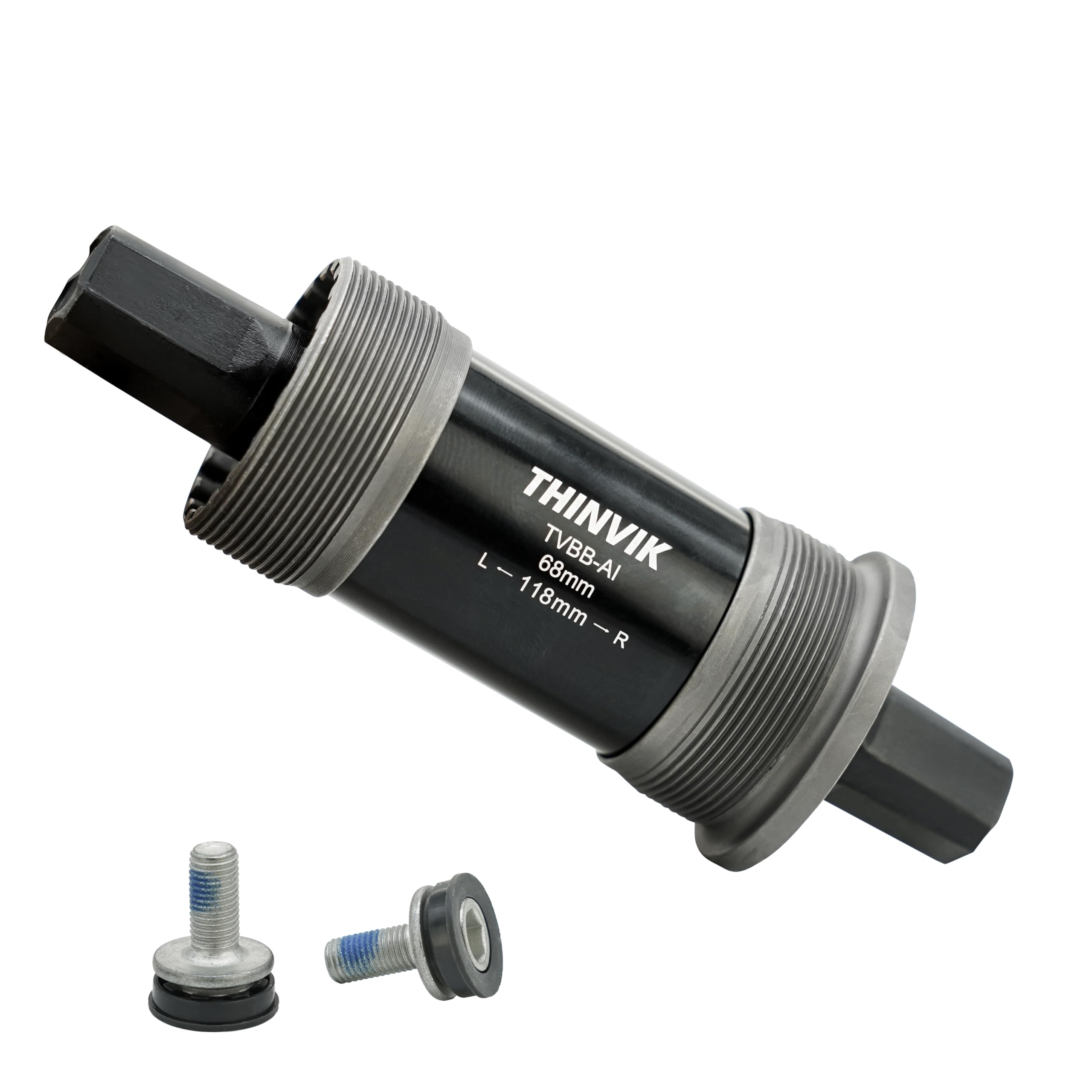 Thinvik Eje de Pedalier Cuadrado BSA 68mm Compatible con Shimano BB-UN26