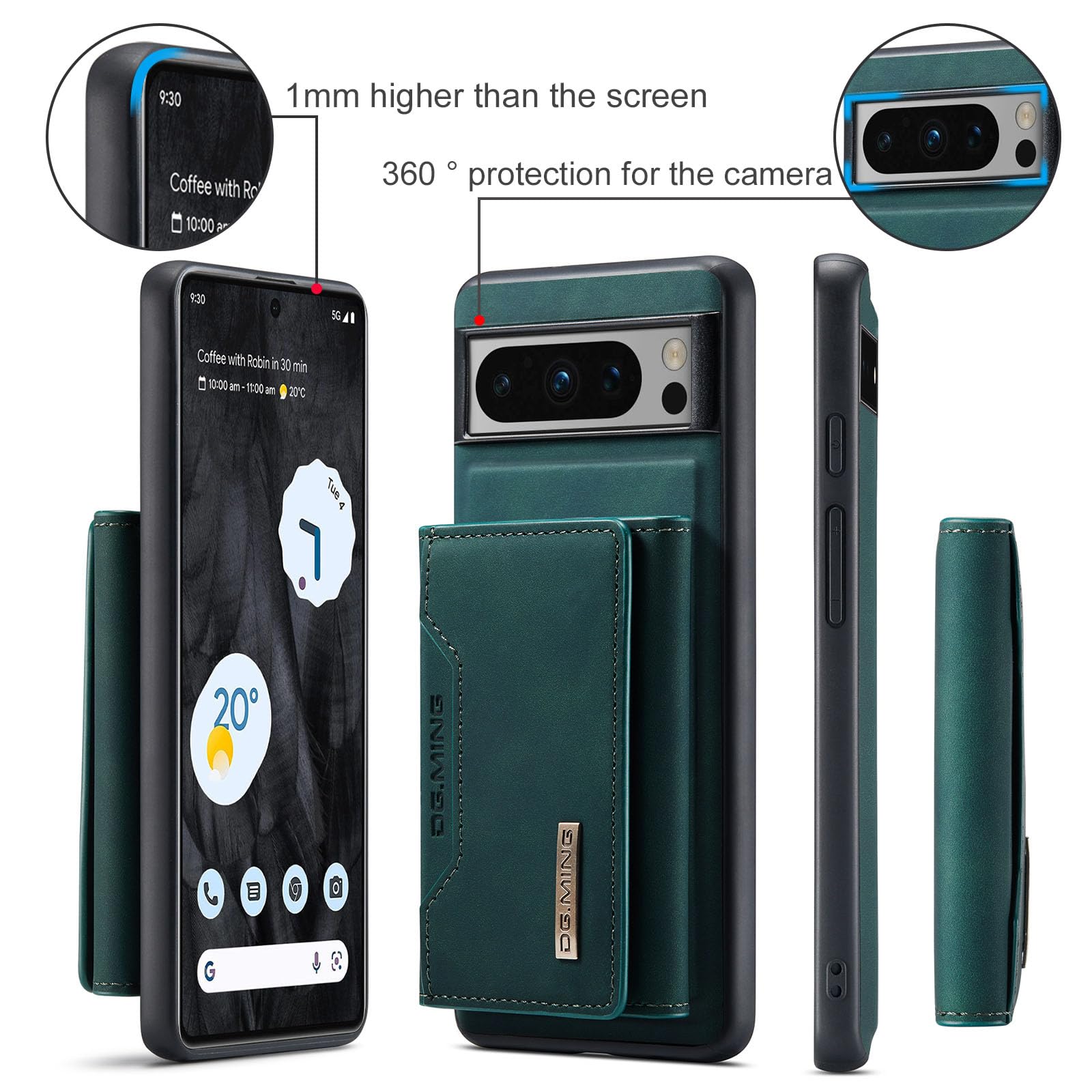 Amazon.co.jp: Google Pixel 8 Pro用 ウォレットケース 2イン1 