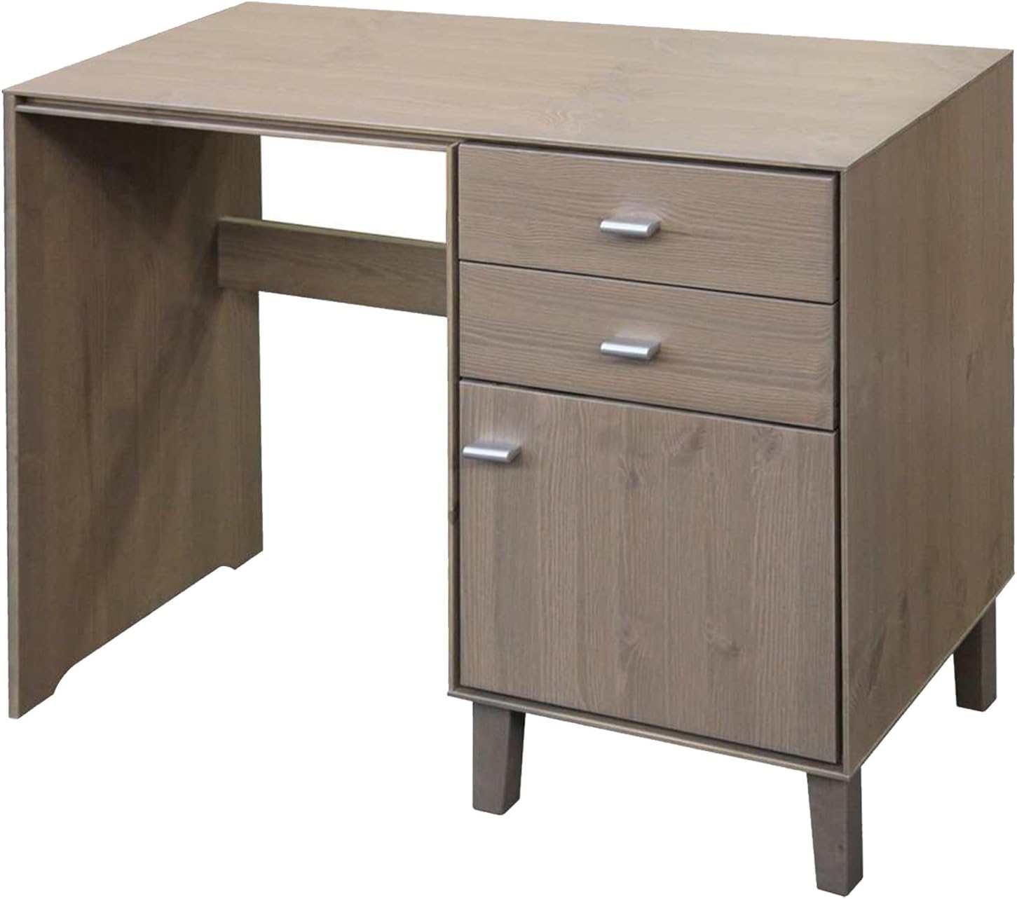 Kolding Stone Effect Dressing Console Table 2 Draw 1 Door Bedroom Desk