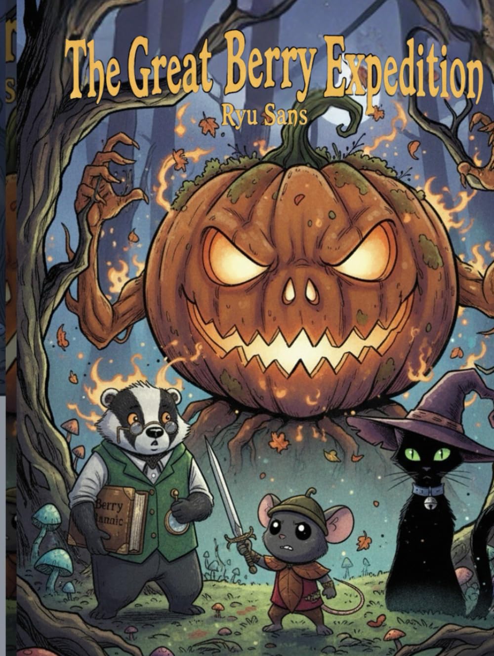 The Great Berry Expedition: A Spooky Halloween Comic for Kids About Bravery, Friendship, and a Magical Quest