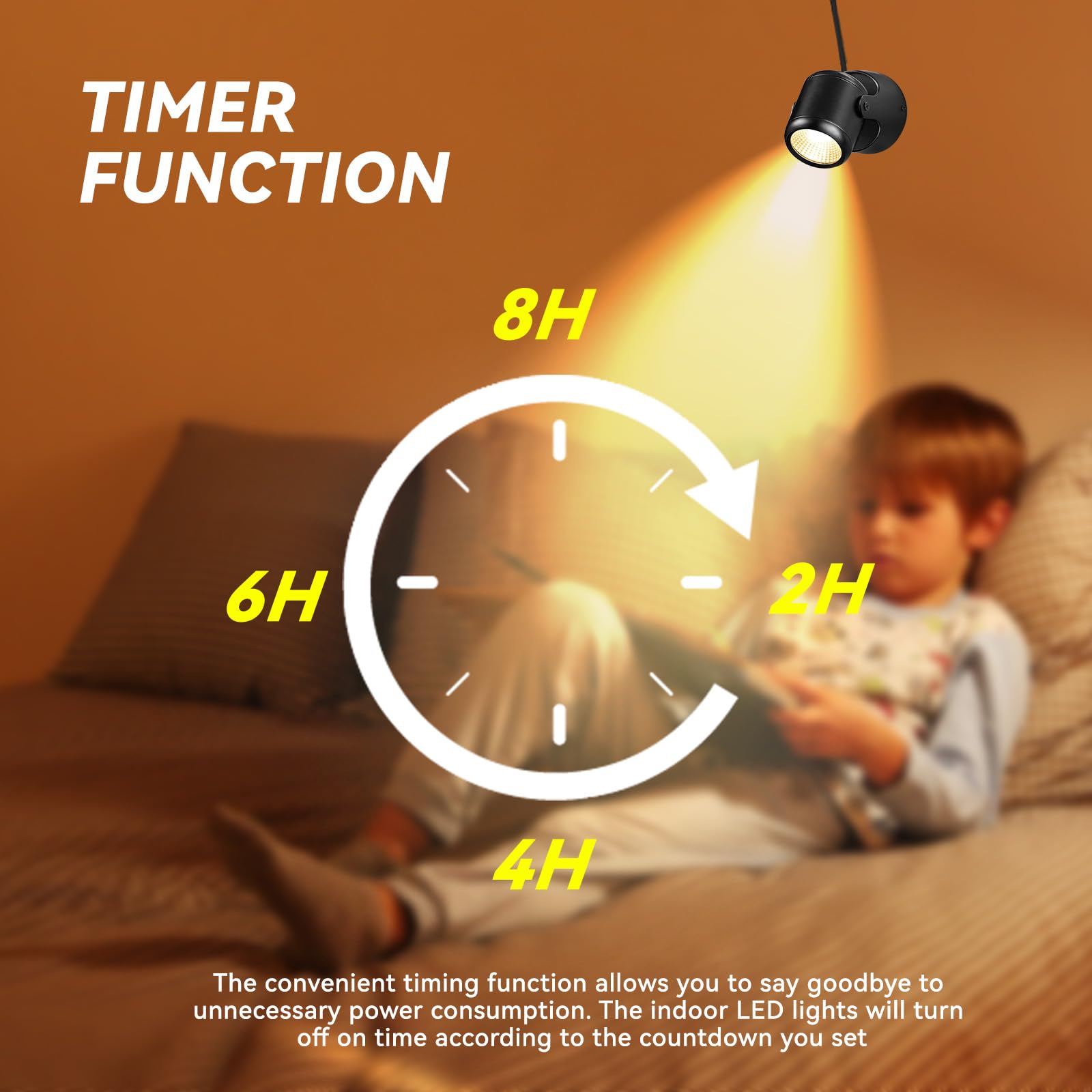2Pack 12W Aufleuchtung Innenbeleuchtung mit Timer und Fernbedienung, 3 Farbmodi dimmbares Boden Spot Licht, 120V LED Akzent Spot Lichter für Pflanze, Kunstwerk, Bild, Dartboard, Ecke, Wand