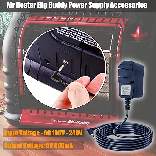 Miniatura 6 de EINDER F274830 Adaptador de corriente para calentador Mr. Heater Big Buddy MH18B F274800 F276127 F274830 F274865