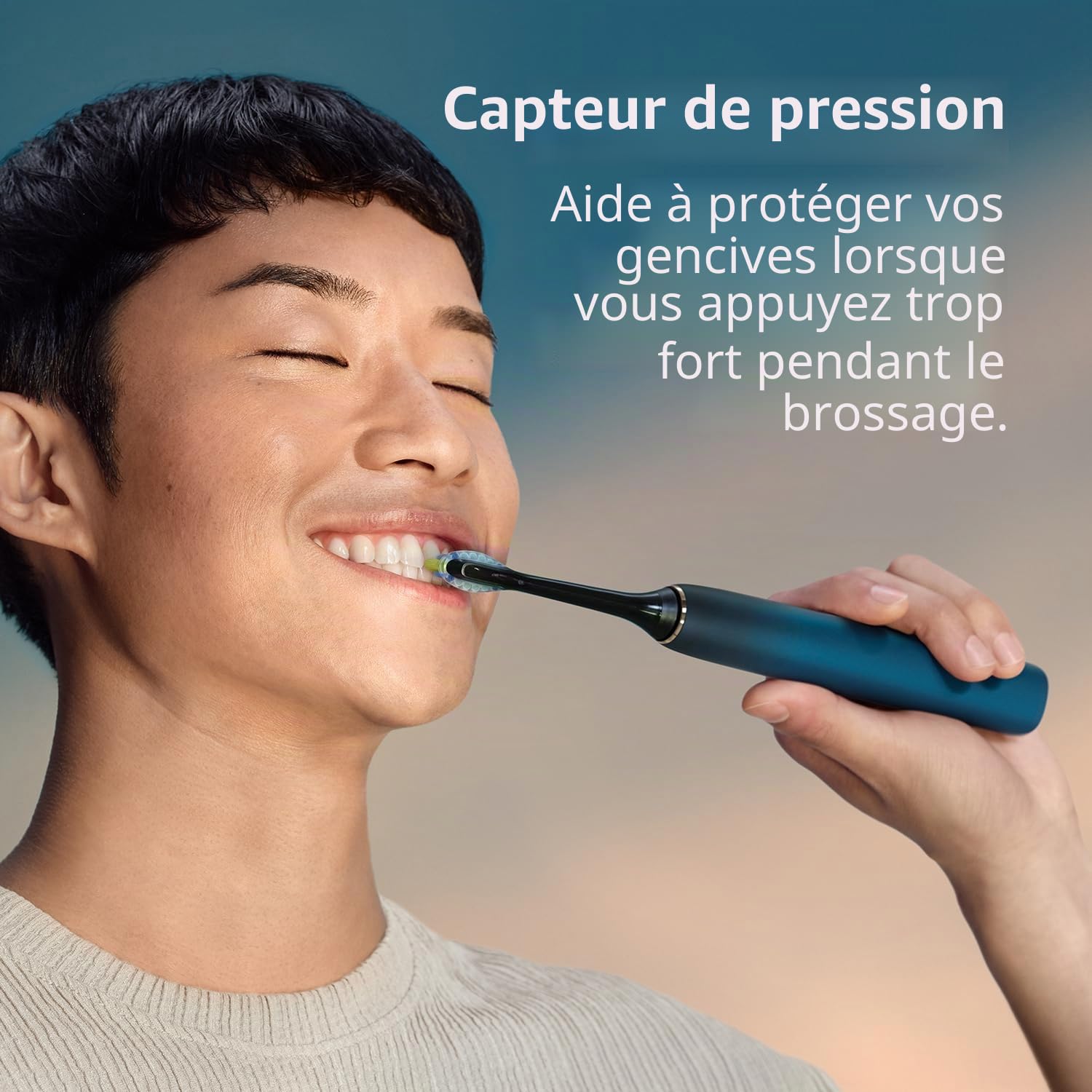 Philips Sonicare DiamondClean HX9911/88 spazzolino elettrico Adulto Spazzolino elettrico sonico Nero, Blu