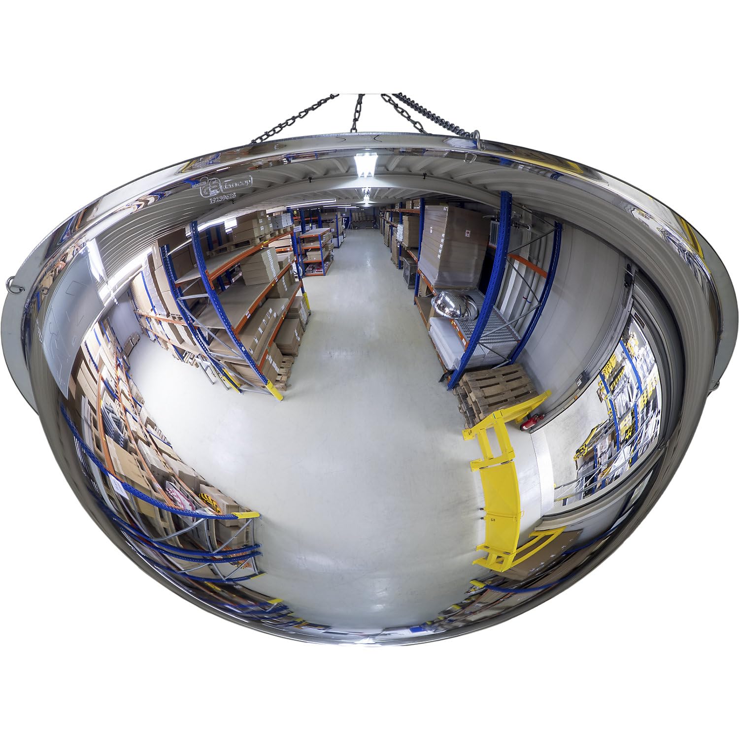 Certeo | Miroir panoramique | Angle de visibilité 360°, Ø 800 mm