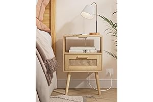 Stunning Stone Nightstand: An Exquisite Touch of Nature for Serene Slumbers