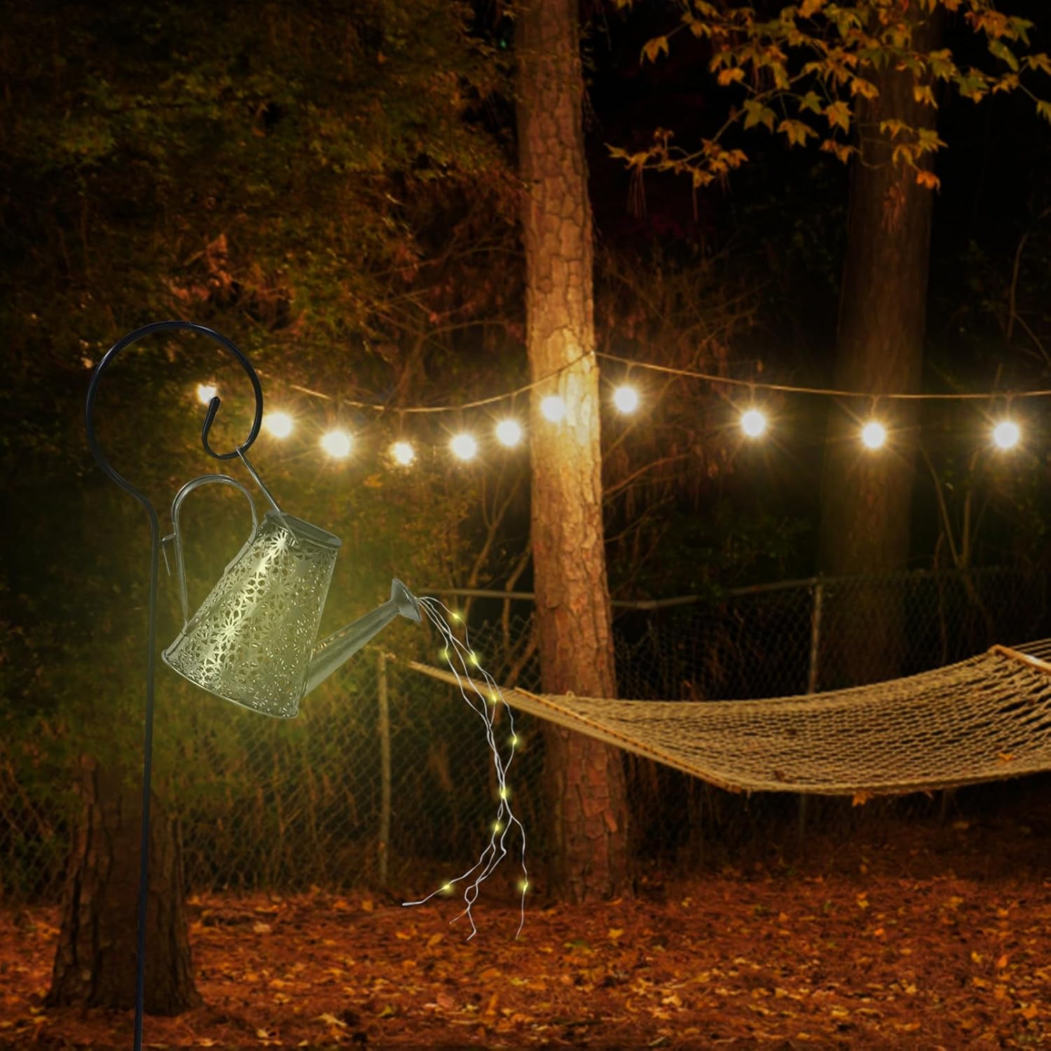 Solar Kettle Lantern Decorative Outdoor Garden Light Solar Watering Can