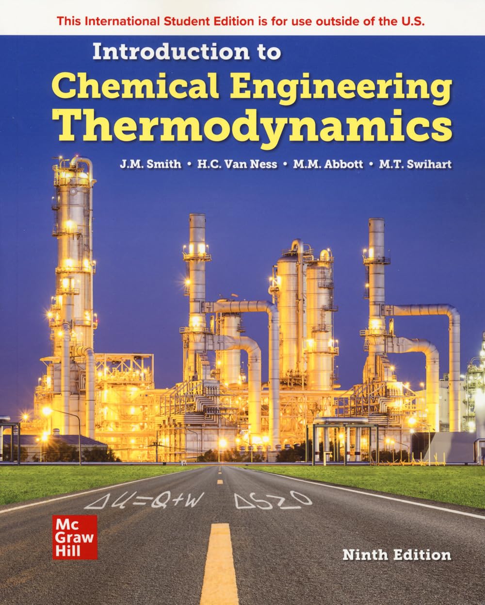 Introduction to Chemical Engineering Thermodynamics ISE