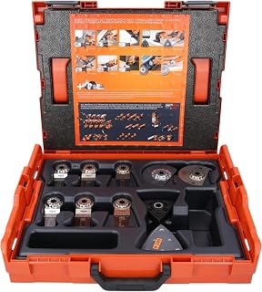 Fein 33903750010 34 Piece Starlock Multi Tool Accessory Set with L-Boxx 102