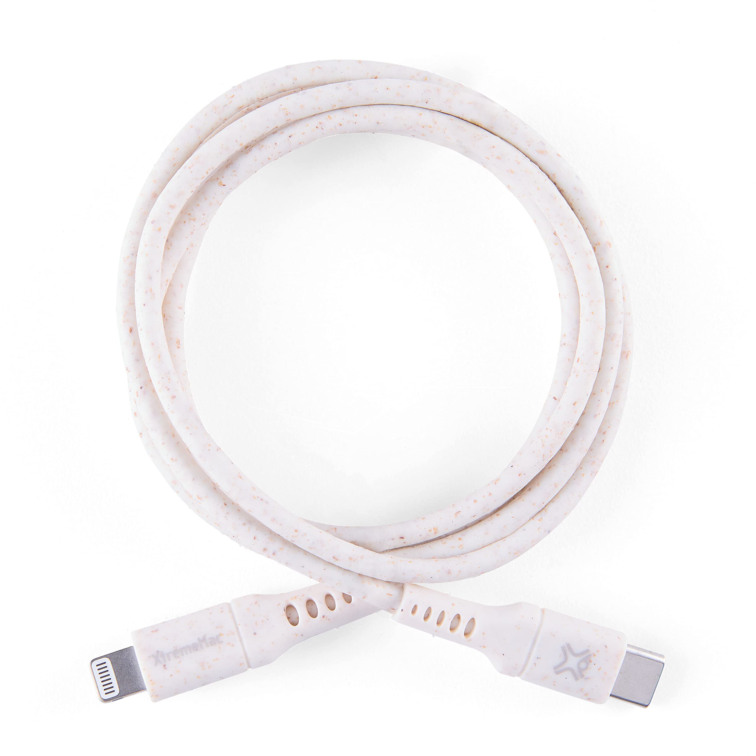 XtremeMac Eco Lightning to USB Type-C® Cable – 39 in. White