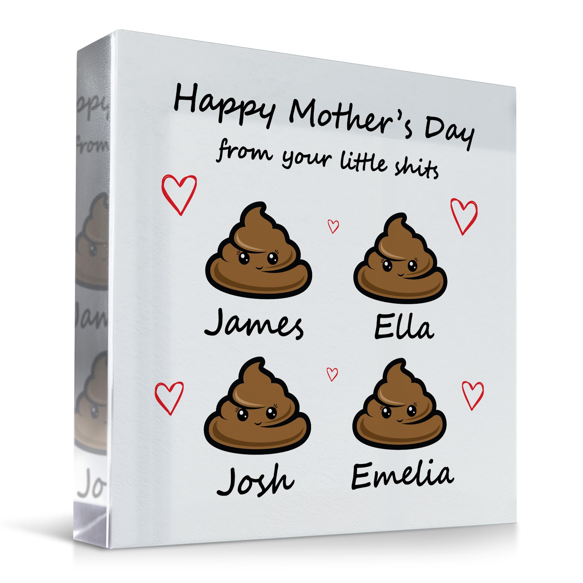 Red Ocean Mum Gift, Personalised Mothers Day Gift, Funny For Mum, Joke For, Rude Mothers Day, Her, From Daughter Son Children