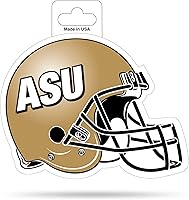 Vista 108 de Rico Industries NCAA - Calcomanía para casco de corte en forma de 4.75 x 5 pulgadas