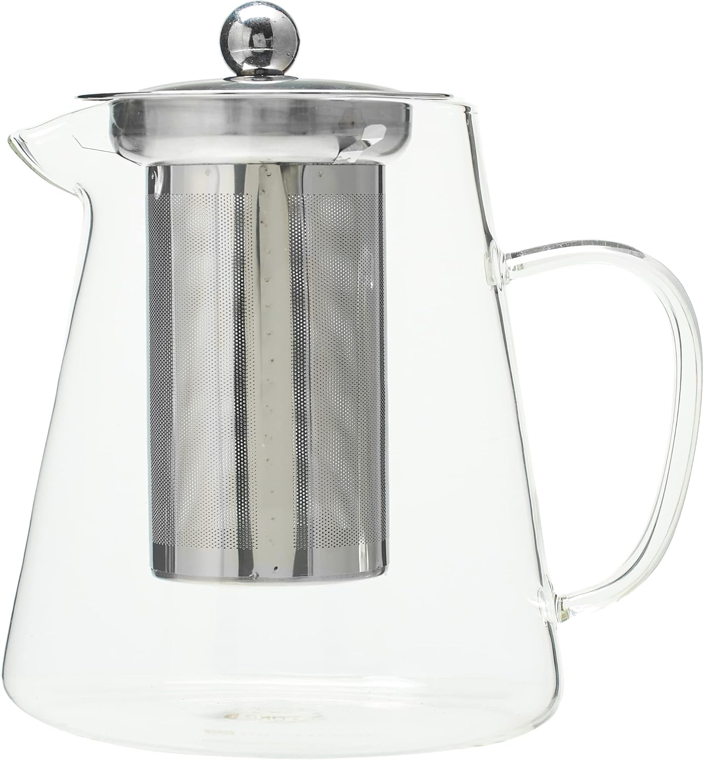 Royalford Glass Tea Pot With Strainer 950ml RF8264 Buy Online at