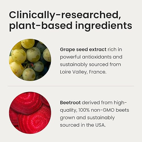 Miniatura 6 de HumanN SuperBeets - Masticables de corazón  Producción de óxido nítrico para apoyo diario de presión arterial y circulación  Extracto de semillas de